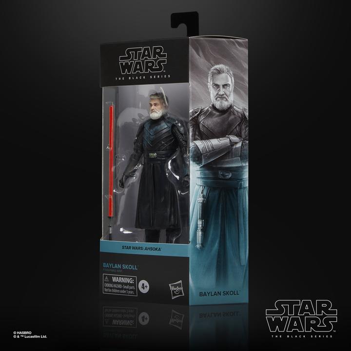 Actual product image Hasbro Star Wars: Ahsoka Black Series Action Figure Baylan Skoll 15 cm