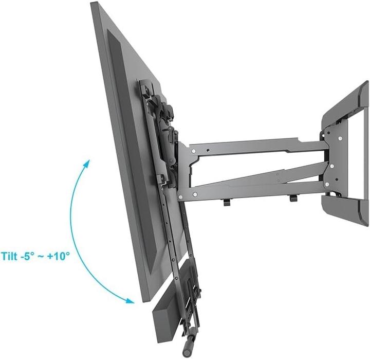 Immagine prodotto myWall My Wall HP55AL Supporto da parete per TV 101,6 cm (40") - 165,1 cm (65") (Muro, 25 kg, 42" - 65")
