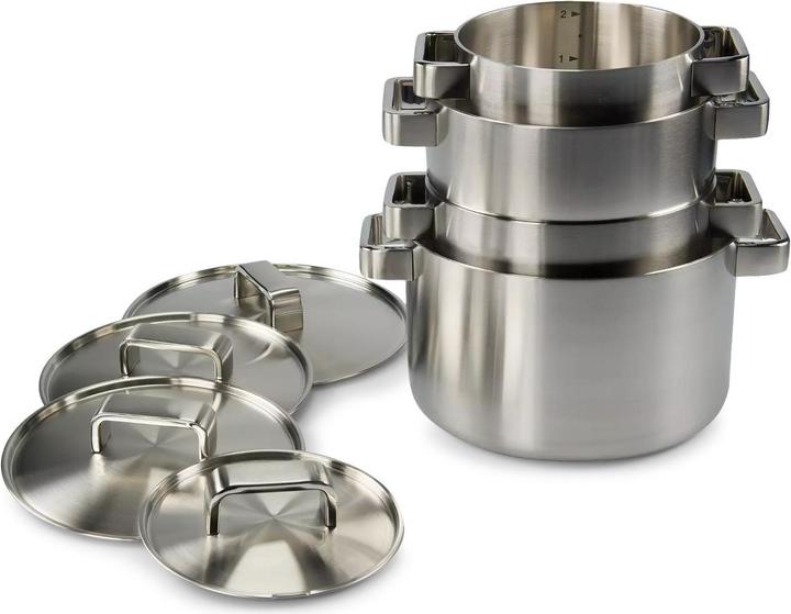 Actual product image Iittala Casserole TOOLS silver-coloured (Pot, Stainless steel)