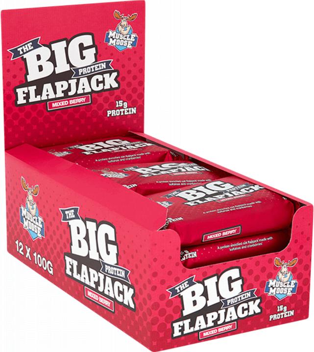 Produktbild Muscle Moose Big Protein Flapjack (12 Stk., 1493 g)