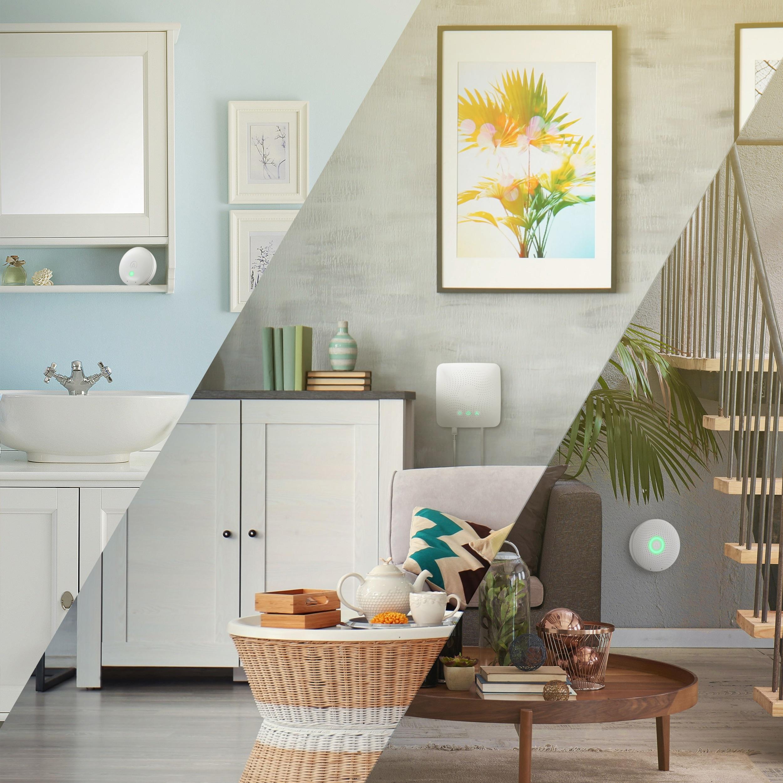 Thumbnail - Airthings House Kit Smart Home, Thermometer + Hygrometer, Weiss