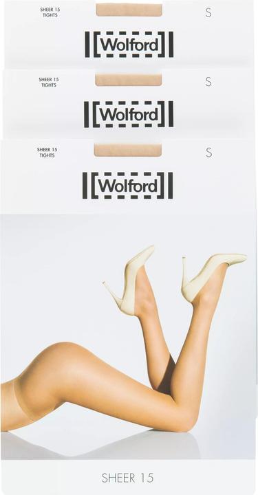 Produktbild Wolford Strumpfhosen im Dreierpack (15DEN)