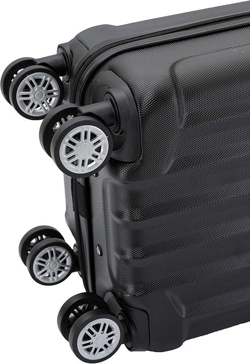 Produktbild Beibye Reisekoffer Trolley Schwarz Set (115 l)