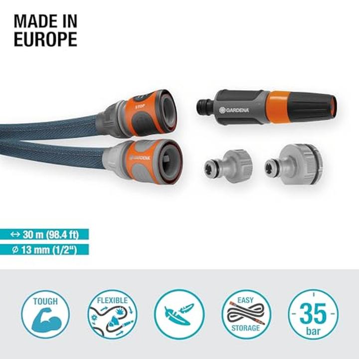 Actual product image Gardena Textile hose Liano Xtreme 1/2, 30 m set (30 m, 13 mm)