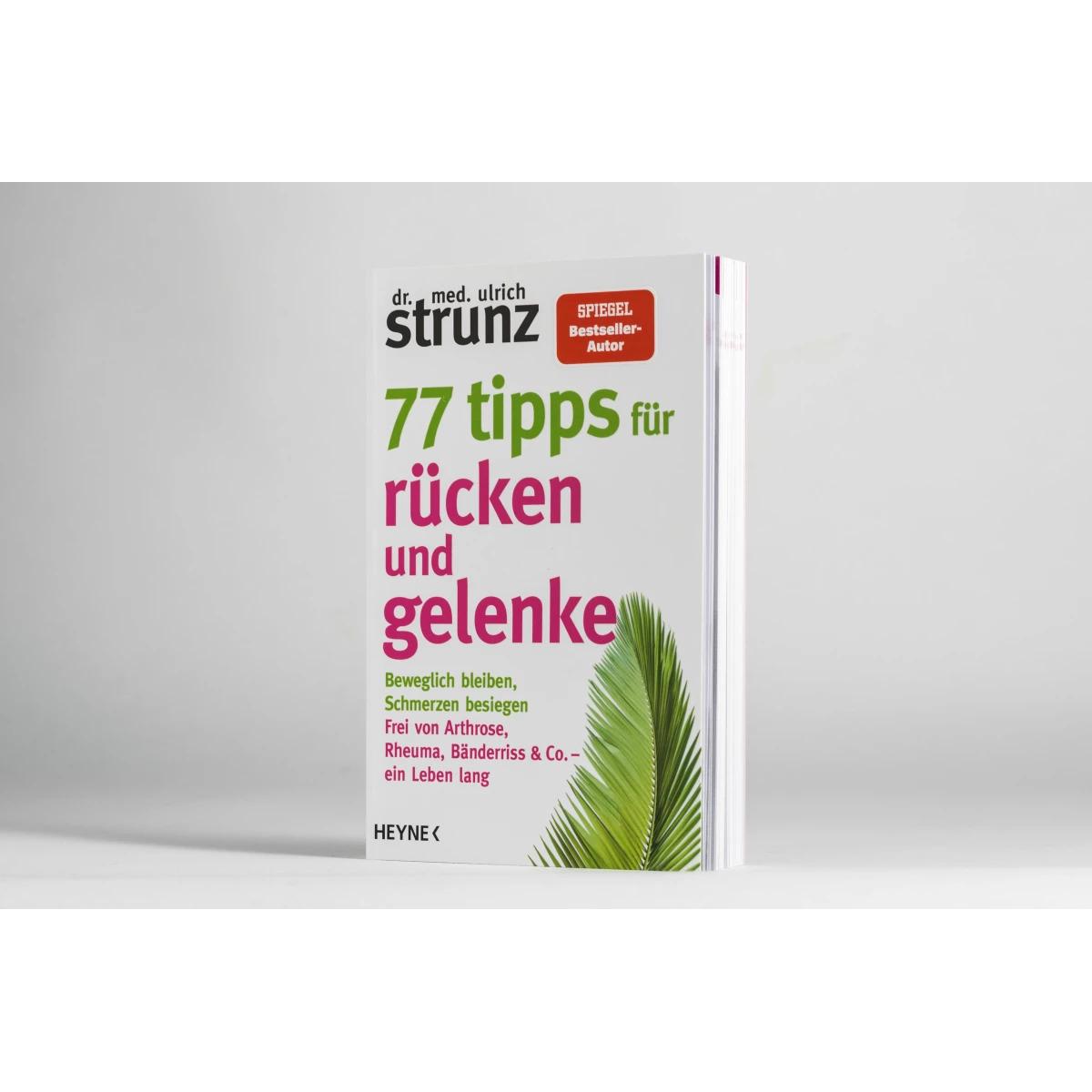 Thumbnail - 77 Tipps für Rücken und Gelenke, Ratgeber von Ulrich Strunz