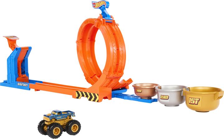 Actual product image Hot Wheels Monster Trucks 2-in-1 Loop & Flip Challenge