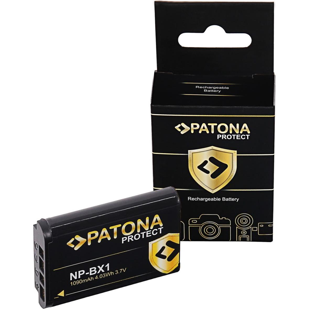 Patona Batterie Di Ricambio Accu (Batteria Della Fotocamera), Alimentatore Fotocamera, Nero