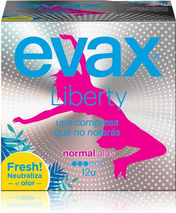 Actual product image Evax LIBERTY compresas normal alas 12 uds