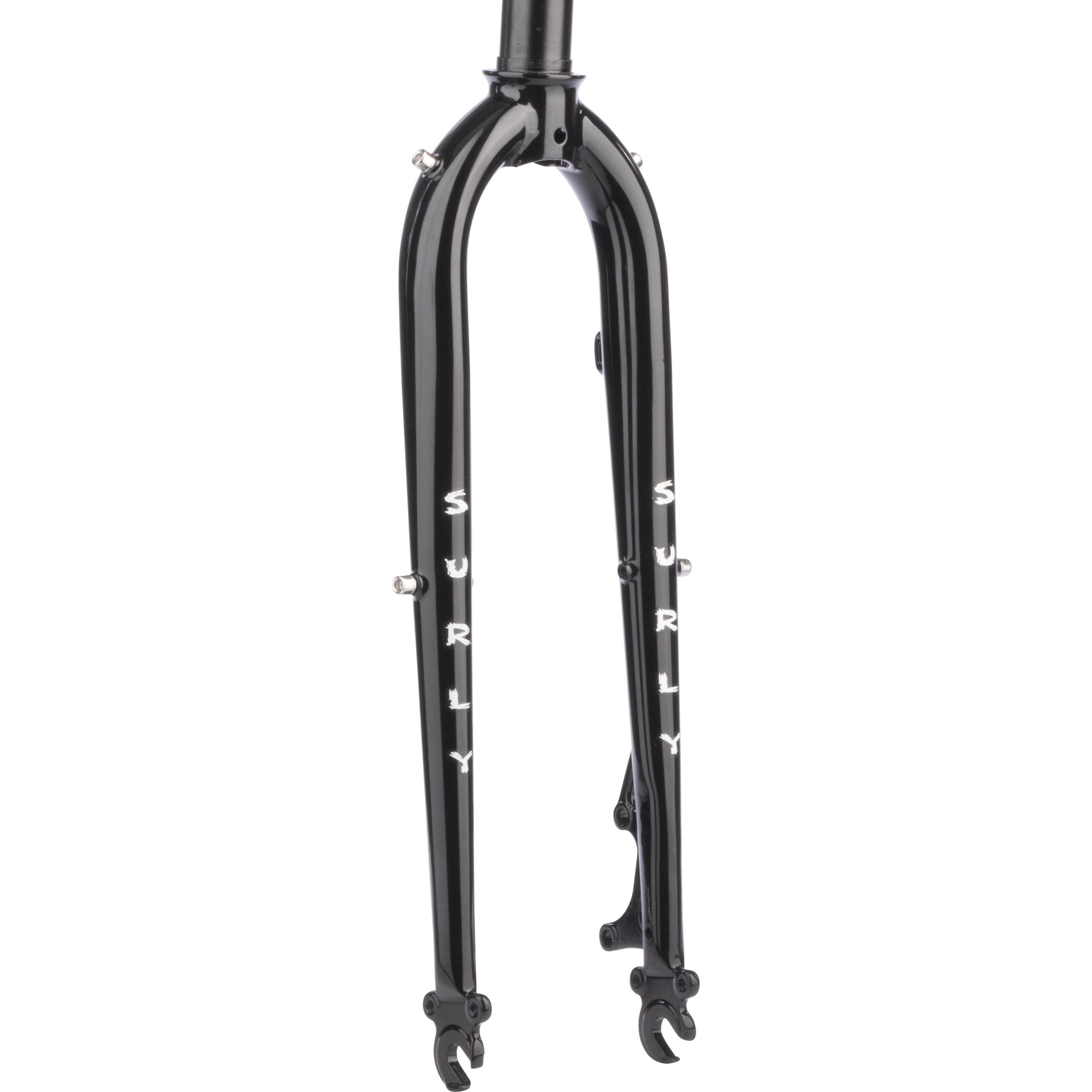 Surly Preamble Stahl Gabel, 650B, 28.6-30, 47mm, 380mm, 100x9mm QR, IS Disc, black (59838871)