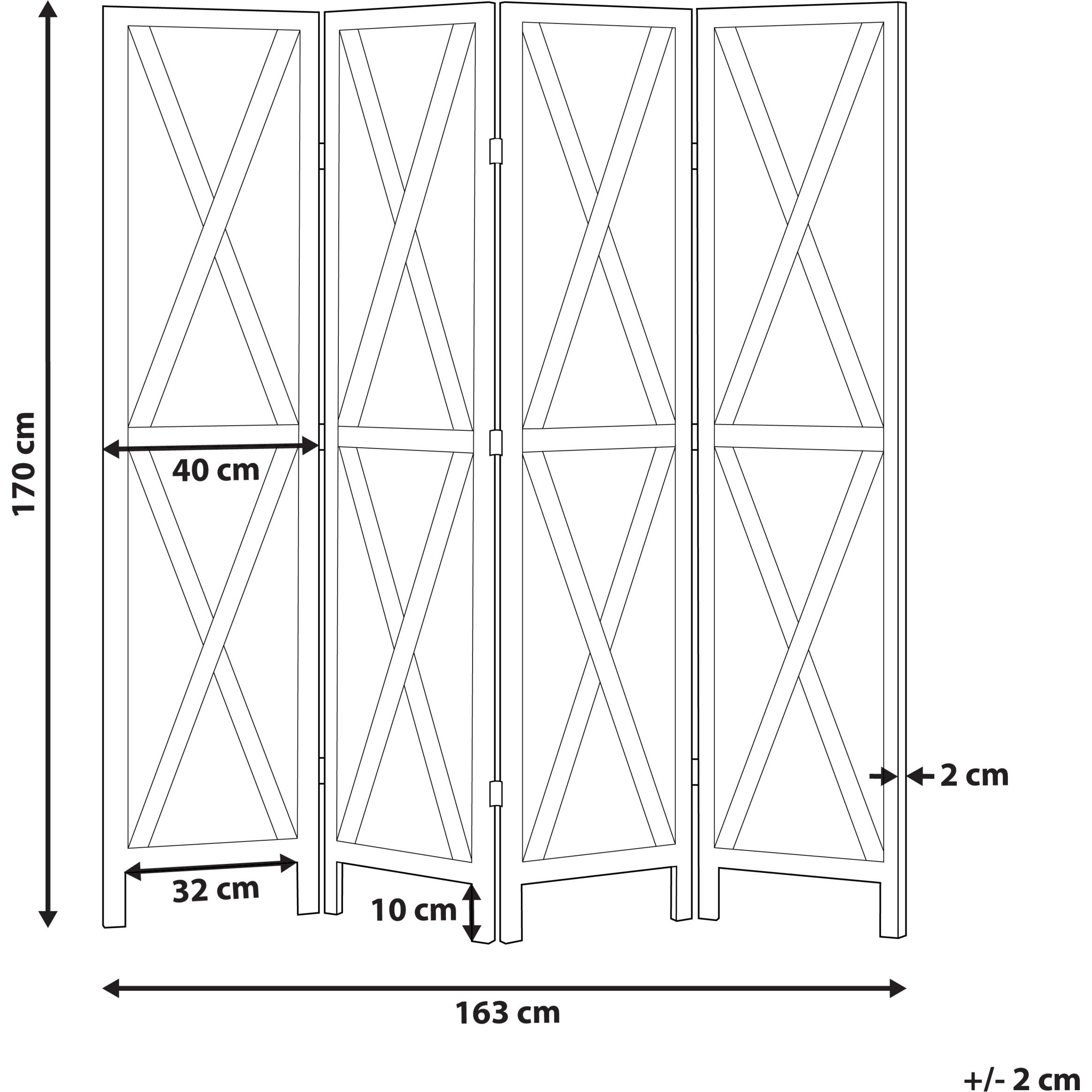 Thumbnail - Beliani, Paravent + Raumteiler, Ridanna