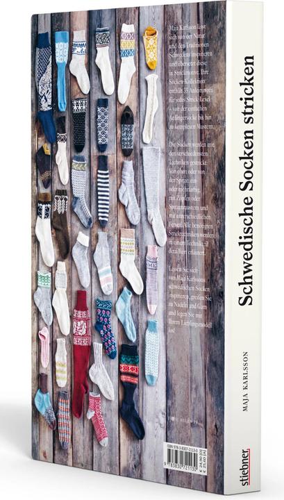 Produktbild Schwedische Socken stricken (Deutsch, Maja Karlsson, 2023)