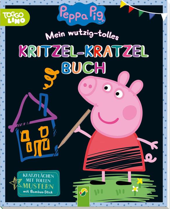 Produktbild Peppa Pig Mein wutzig-tolles Kritzel-Kratzel-Buch