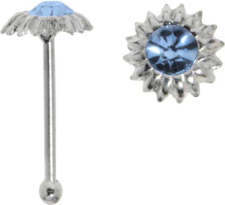 Produktbild Bijouteria Nasenpiercing (Silber 925, Kristall)
