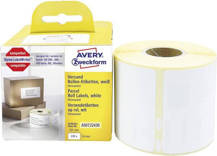 Produktbild Avery Rollenetiketten