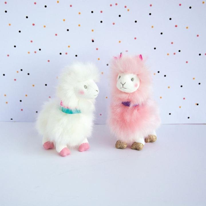 Actual product image Doudou et Compagnie Keychain llama