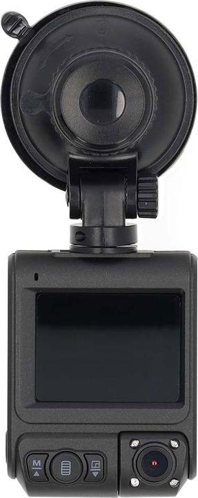 Produktbild Nedis Dash Cam - 4K@30fps - 12 MPixel - 2" - LCD - Duale Kamera - Kabinenkamera - GPS unterstützt - (Eingebautes Display, GPS-Empfänger, Eingebautes Mikrofon, Akku, Nachtsicht, 4K)