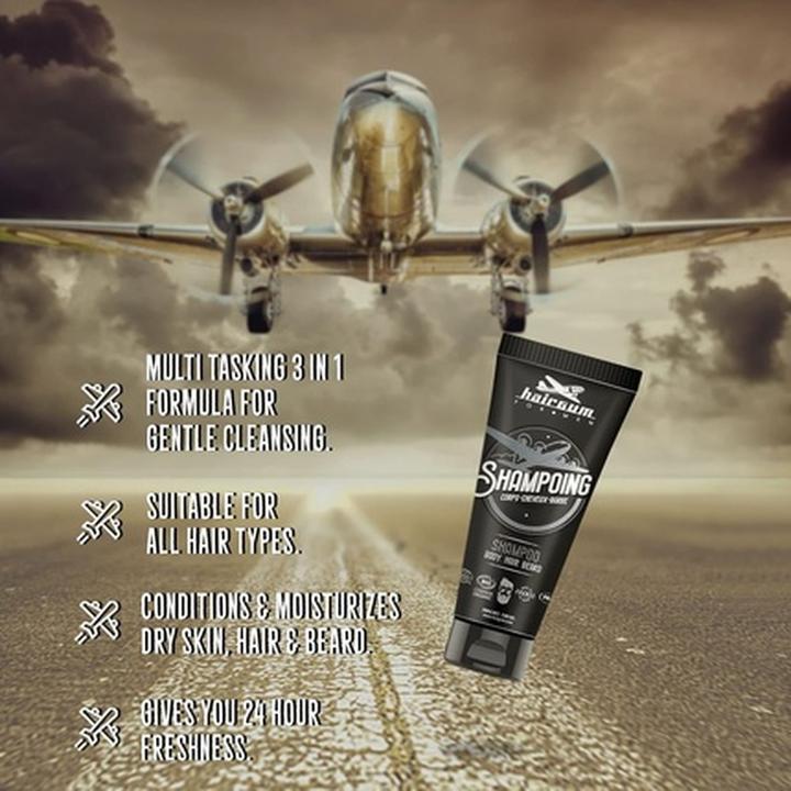 Immagine prodotto Hairgum Shampoo Corpo Capelli Barba (Shampoo liquido)