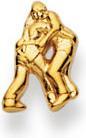 Actual product image Natsumi Schmuck Ear stud swingers yellow gold 18K/750 (750/18 K Yellow gold)