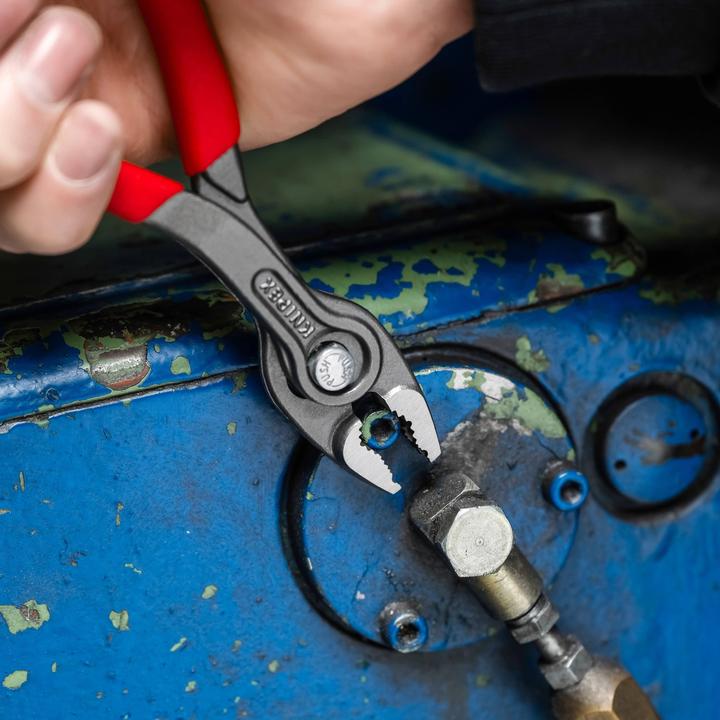 Actual product image Knipex TwinGrip front gripper 82 01 150 (red, length 150mm) (150 mm)