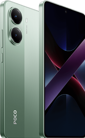 Actual product image Xiaomi POCO X7 Pro (256 GB, Green, 6.67", Dual SIM, 50 Mpx, 5G)