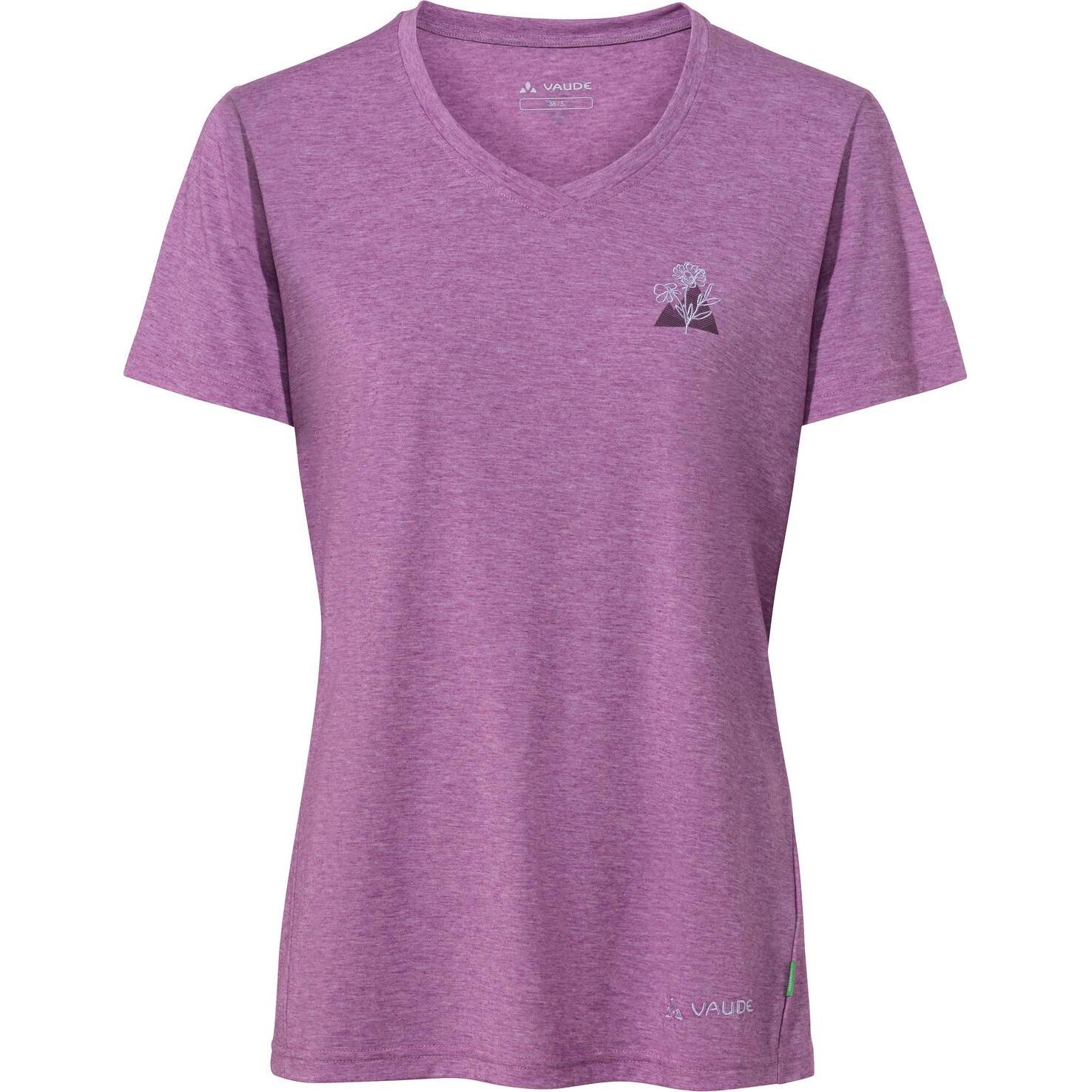 Vaude, Damen, Funktionsshirt, Women's Skomer Print T-Shirt III (42), Violett, 42