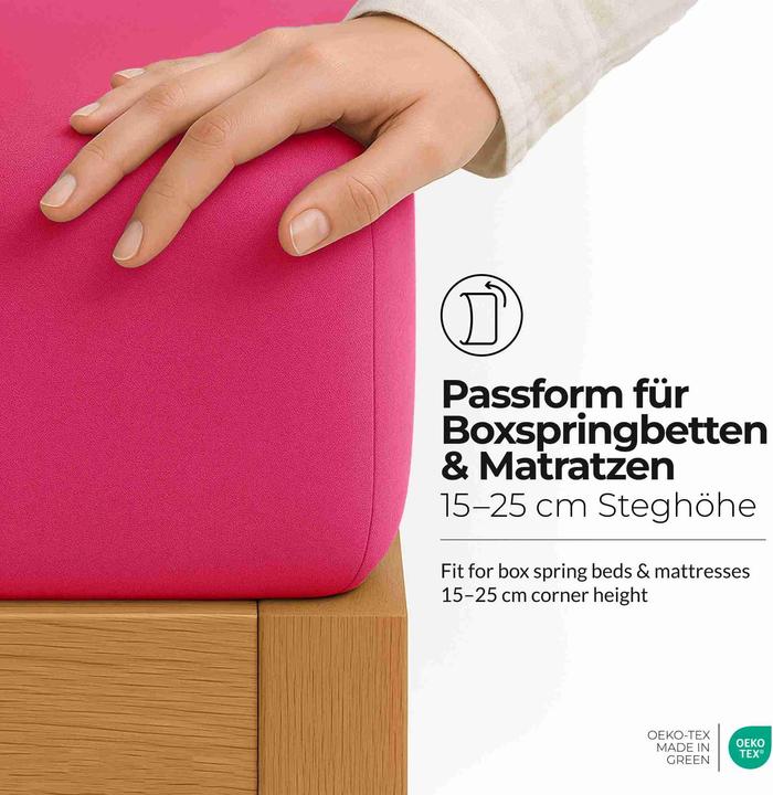 Actual product image Etérea Comfort Jersey (180 x 200 - 200 x 200 cm)