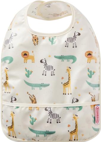 Bambino - Easy wipe Bib - Jungle