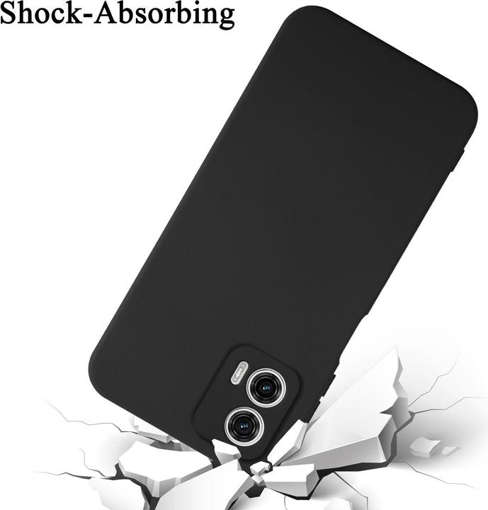 Actual product image Cadorabo Case for Motorola Moto G73 TPU in liquid protection silicone design (Motorola Moto G73)