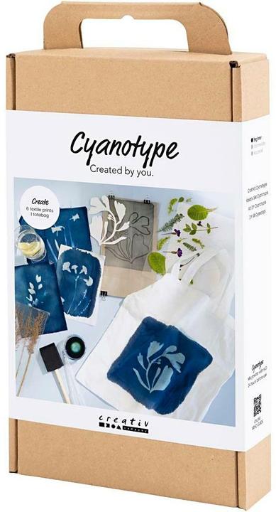 Actual product image Creative Creative set cyanotype, textiles