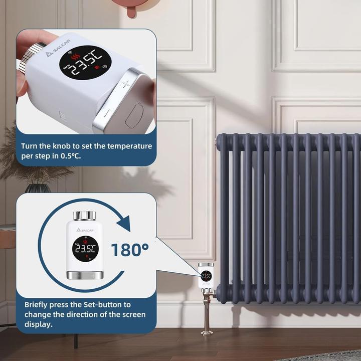 Immagine prodotto Salcar Smart Home Heizkörperthermostat Set