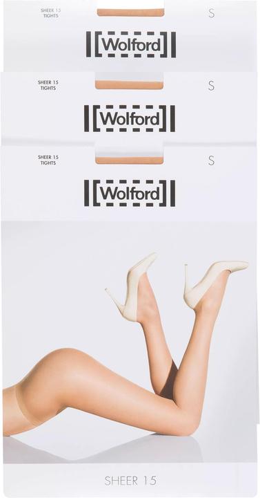 Actual product image Wolford Tights in a triple pack (15DEN, 34, XS)