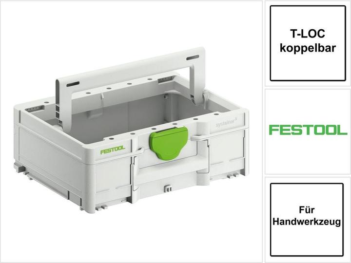 Actual product image Festool Systainer ToolBox SYS3 TB M 137