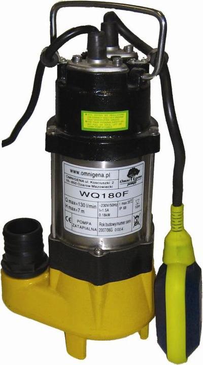 Actual product image Omnigena Waste water pump WQ 180F 230V (Sewage pump)