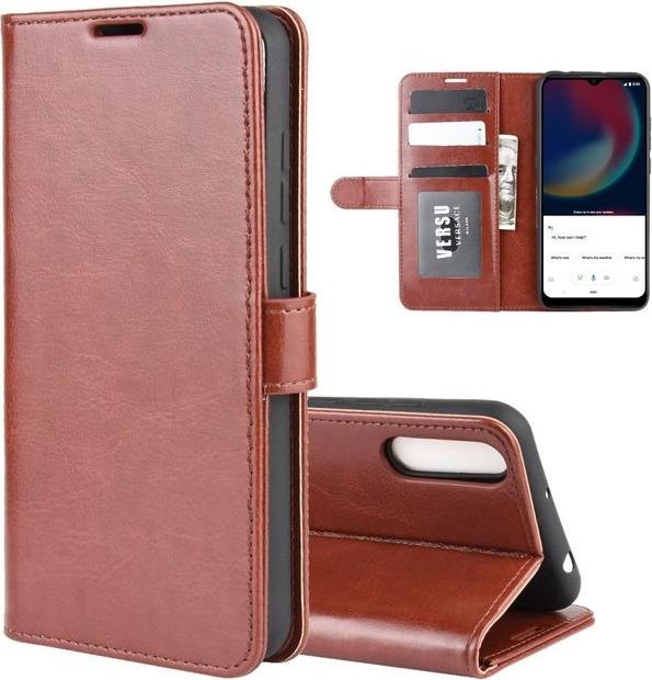 Actual product image MU Classic Crazy Horse Leather Bookcover Series (Wiko View 4 Lite, Wiko View 4)