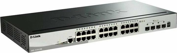 Actual product image D-Link DGS-1510-28X Smart Managed Gigabit Stack Switch 4x 10G (28 ports)