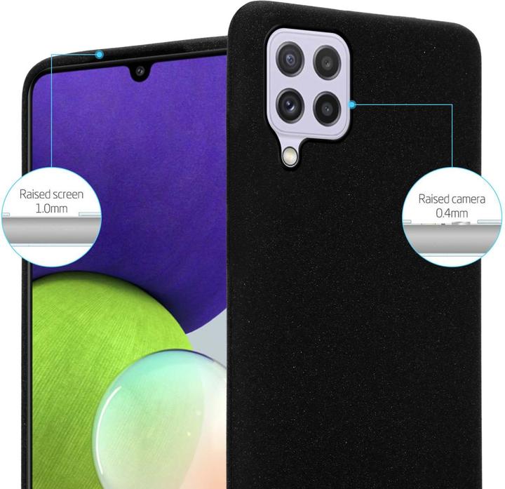Actual product image Cadorabo TPU Frosted cover (Samsung Galaxy A22, Samsung Galaxy A32, Samsung Galaxy M22)