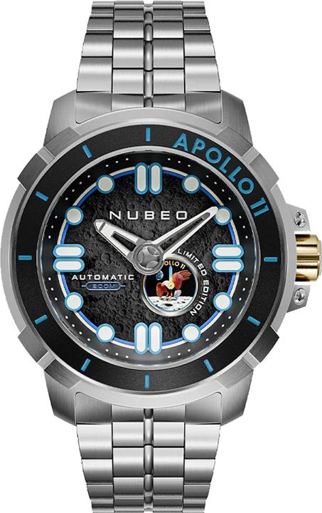Produktbild Nubeo NB-6093-11 Apollo 55th (Lünette drehbar links)