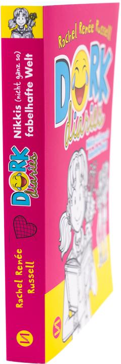 Actual product image DORK Diaries, Band 01: Nikkis (nicht ganz so) fabelhafte Welt (German, Rachel Renée Russell, 2024)