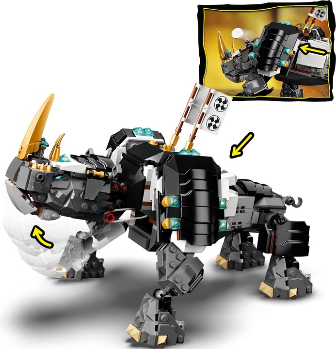 Actual product image LEGO Zane's mino monster (71719, LEGO Ninjago)