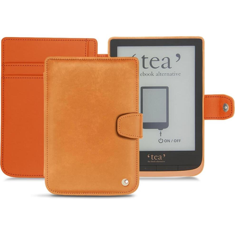 Noreve Lederschutzhülle Wallet (Touch HD 3), eReader Zubehör, Orange