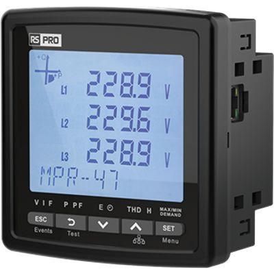 Actual product image RS PRO 3 Phase LCD Energy Meter
