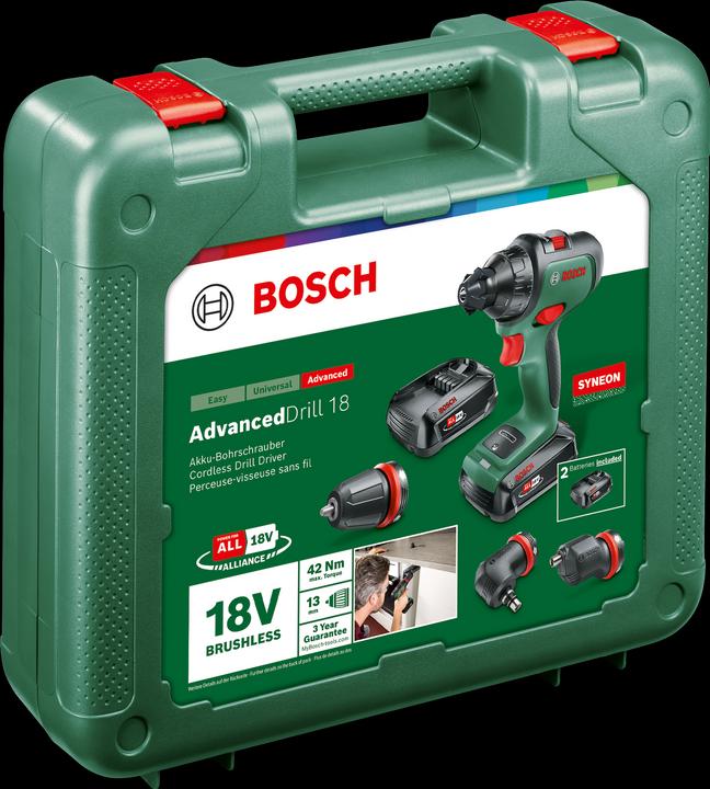 Produktbild Bosch Home & Garden AdvancedDrill 18 (Akkubetrieb)