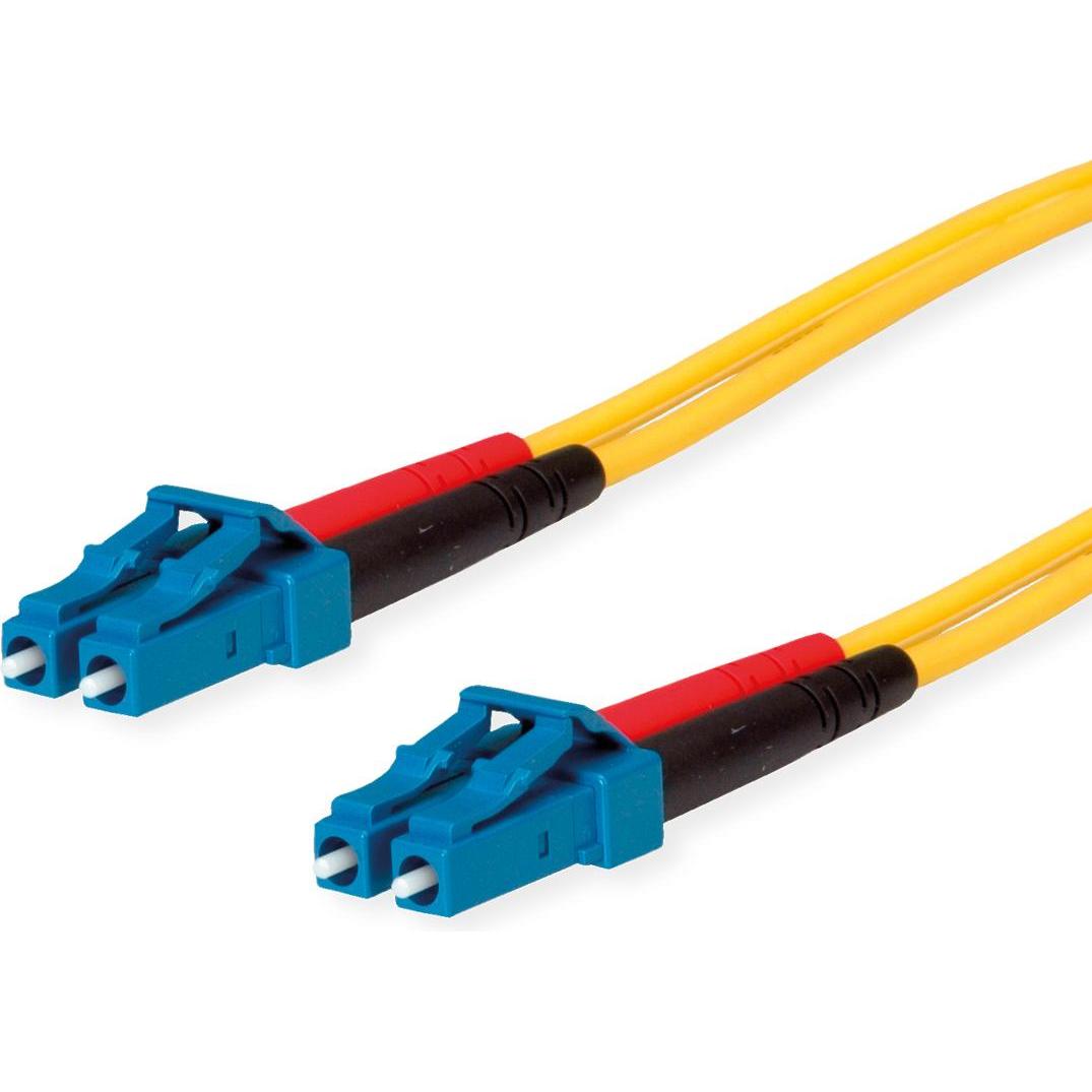 Telegärtner Duplexkabel LC/LC E9 OS2 LWL-Rangierkabel, 5 m (S/FTP, CAT6, 5 m), Netzwerkkabel