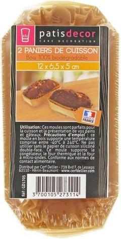 Produktbild Cerf-Dellier Holzbackform