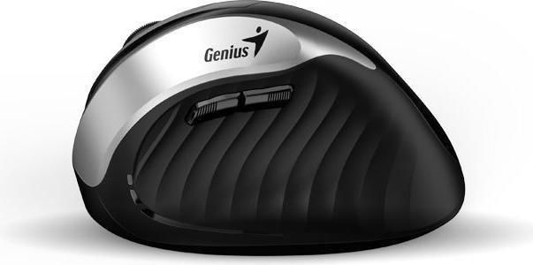 Actual product image Genius Ergo 8250S/Vertik??ln??/Optick??/Pro prav??ky/Bezdr??tov?? USB/??ern??-st????brn?? (Wireless)