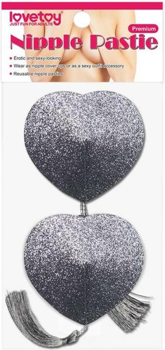 Lovetoy Nipple Sticker "Silverheart