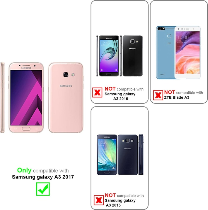 Immagine prodotto Cadorabo Copertina in TPU Candy (Samsung Galaxy A3 (2017))
