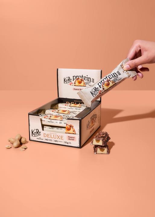 Produktbild KoRo Protein Bar Deluxe (55 g, 12 Stk.)