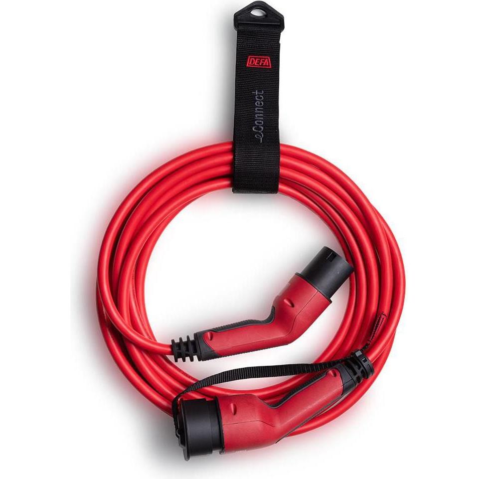 Thumbnail - Defa, Elektroauto Ladekabel, auto Type 2 eConnect 5 meter (Typ 2, 22 kW, 32 A, 5 m)