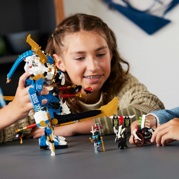 Actual product image LEGO Jay's Titan Mech (71785, LEGO Ninjago)